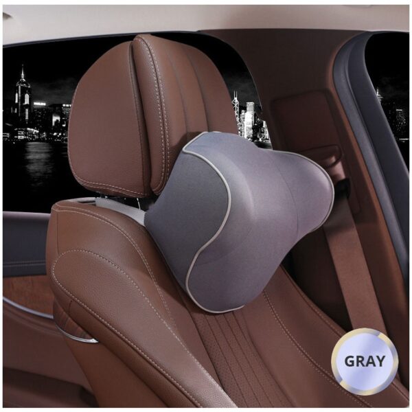 New Protective headrest Neck Pillow Comfortable Space Memory Cotton Padding Relax Neck Muscles Fit For Most Cars