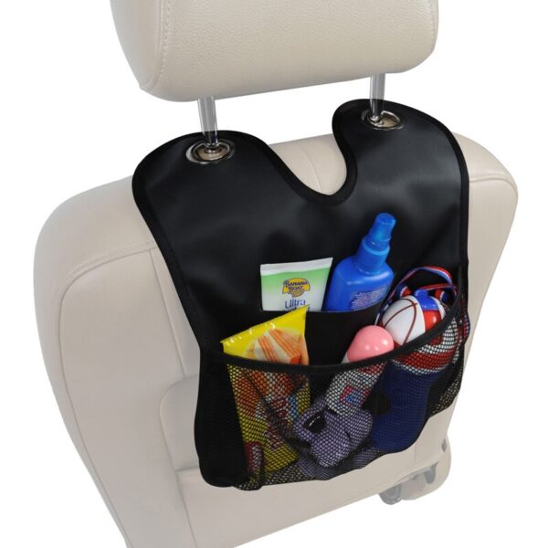 AUTOYOUTH Car Back Seat Organizer 2017 New Arrival PU Leather Multi-Pocket Seat Back Ipad Hanging Bag Storage Bags Car-styling