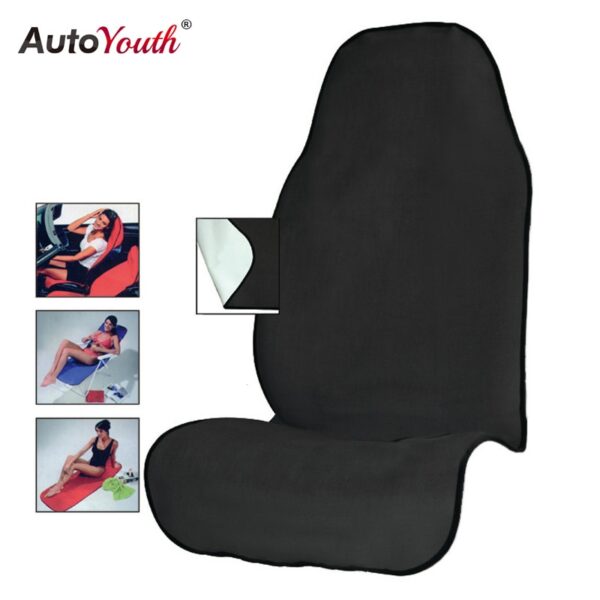 AUTOYOUTH Hot Sale Towel Seat Cushion Universal ALL Car Seat Protector Pet Mat Dog Car Seat Cover Black only 20 Unlimited